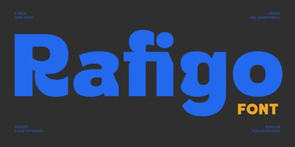 Rafigo Font Poster 1
