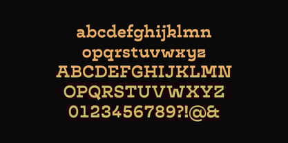 Cattivo Font Poster 12