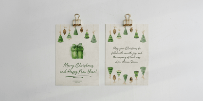 Enchanted Calithea Font Poster 9