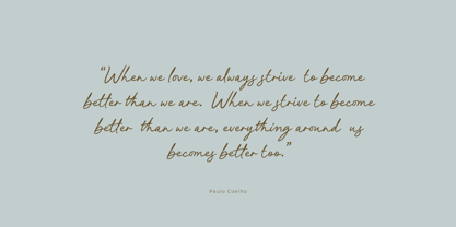 Enchanted Calithea Font Poster 10