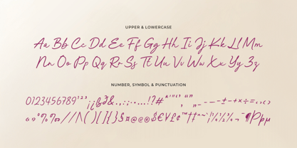 Enchanted Calithea Font Poster 11