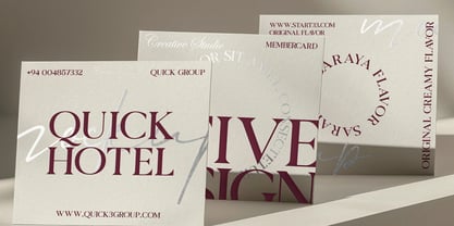 Luminara Font Poster 7
