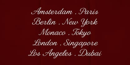 MC De Lesa Paquetts Font Poster 7