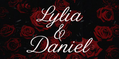 MC De Lesa Paquetts Font Poster 3