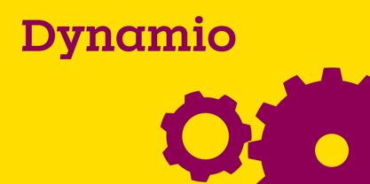 Dynamio Font Poster 1