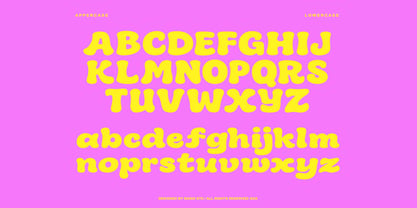 Bulona Font Poster 2