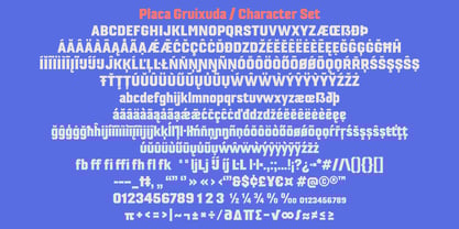 Placa Font Poster 10