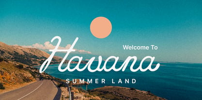 Luminense Script Font Poster 5