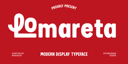 Lomareta Font Poster 1