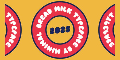 Bread Milk Font Poster 9