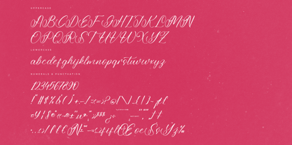 Blodie Natalia Font Poster 7