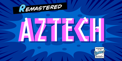 Aztech Font Poster 1