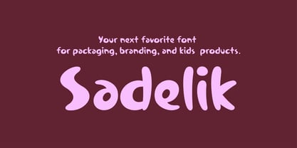 Sadelik Font Poster 3