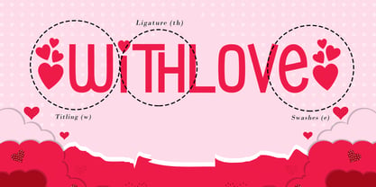 Valentine Heartnote Font Poster 6