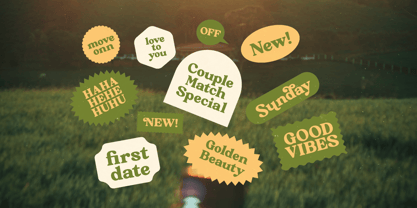 Matcha Holiks Font Poster 7