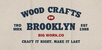 MC Palice Brodlin Font Poster 2