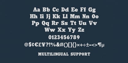 MC Palice Brodlin Font Poster 6