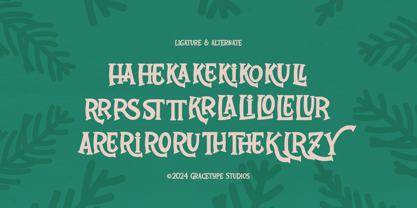 Jingle Cheer Font Poster 11