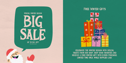 Jingle Cheer Font Poster 2