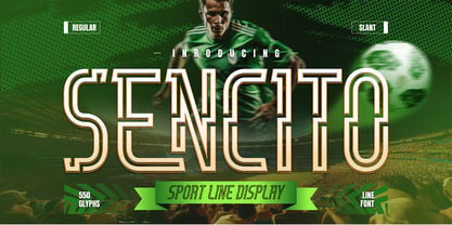 Sencito Font Poster 1