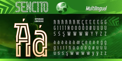 Sencito Font Poster 9