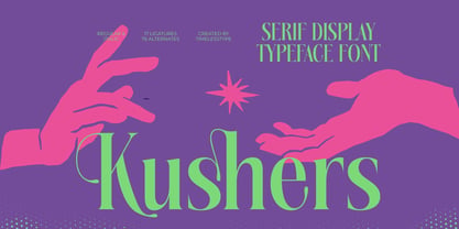 Kushers Font Poster 1