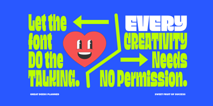 Cayento not variable Font Poster 3