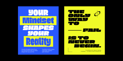 Cayento not variable Font Poster 2