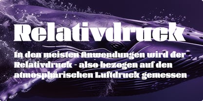 Manometer Next Font Poster 5