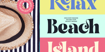 Fresh Kinetic Font Poster 3