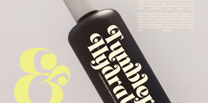 Fresh Kinetic Font Poster 4