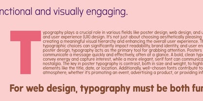 Crox Condensed Font Poster 4