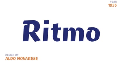 R41 Ritmo Font Poster 1
