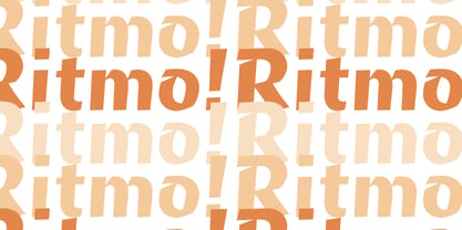 R41 Ritmo Font Poster 6