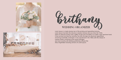 Giorentha Font Poster 3