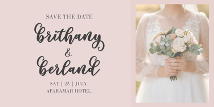 Giorentha Font Poster 4