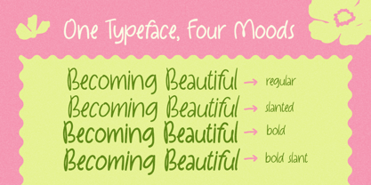 Lovely Picnic Font Poster 4