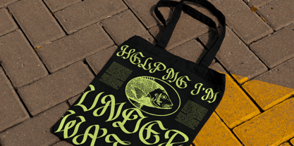 Redagon Font Poster 8