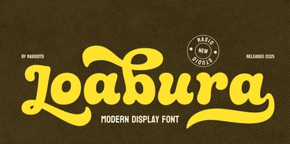 Loabura Font Poster 1