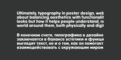 Crox Rounded Font Poster 6
