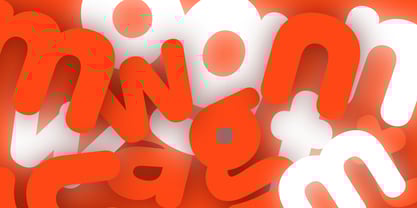 Crox Rounded Font Poster 3