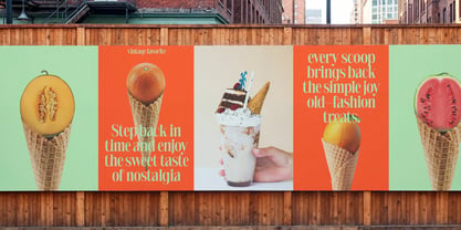 Delivery Feedback Font Poster 2