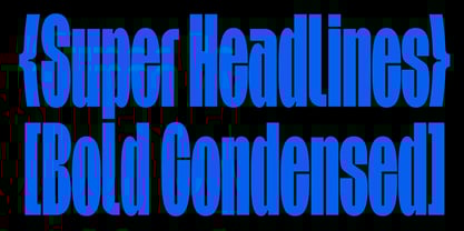 Skybold Font Poster 2