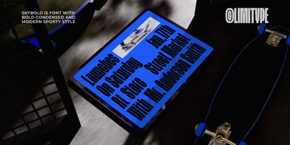 Skybold Font Poster 10