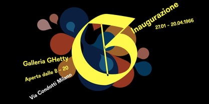 R41 Gotico Font Poster 2