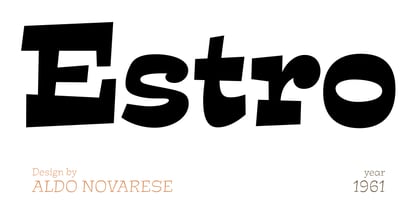 R41 Estro Font Poster 3