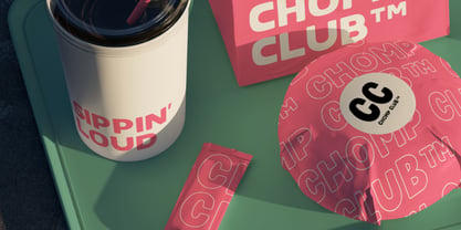 Cloudy Morning Font Poster 7