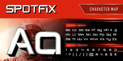 Spotfix Font Poster 2