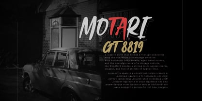 Ghost Sting Font Poster 7
