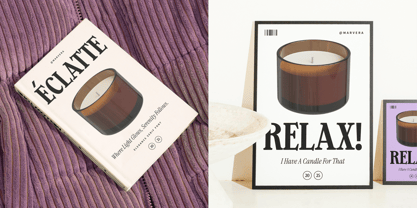 Marvera Font Poster 4